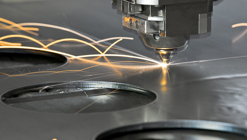 cutting perforated metal