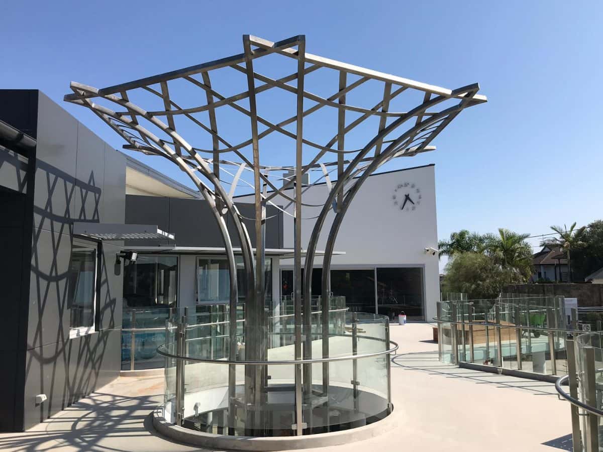 Architectural metal columns