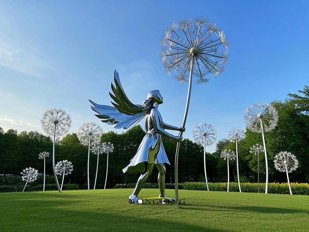 metal cactus garden art