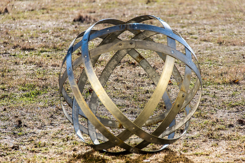 artistic metal edging for gardens