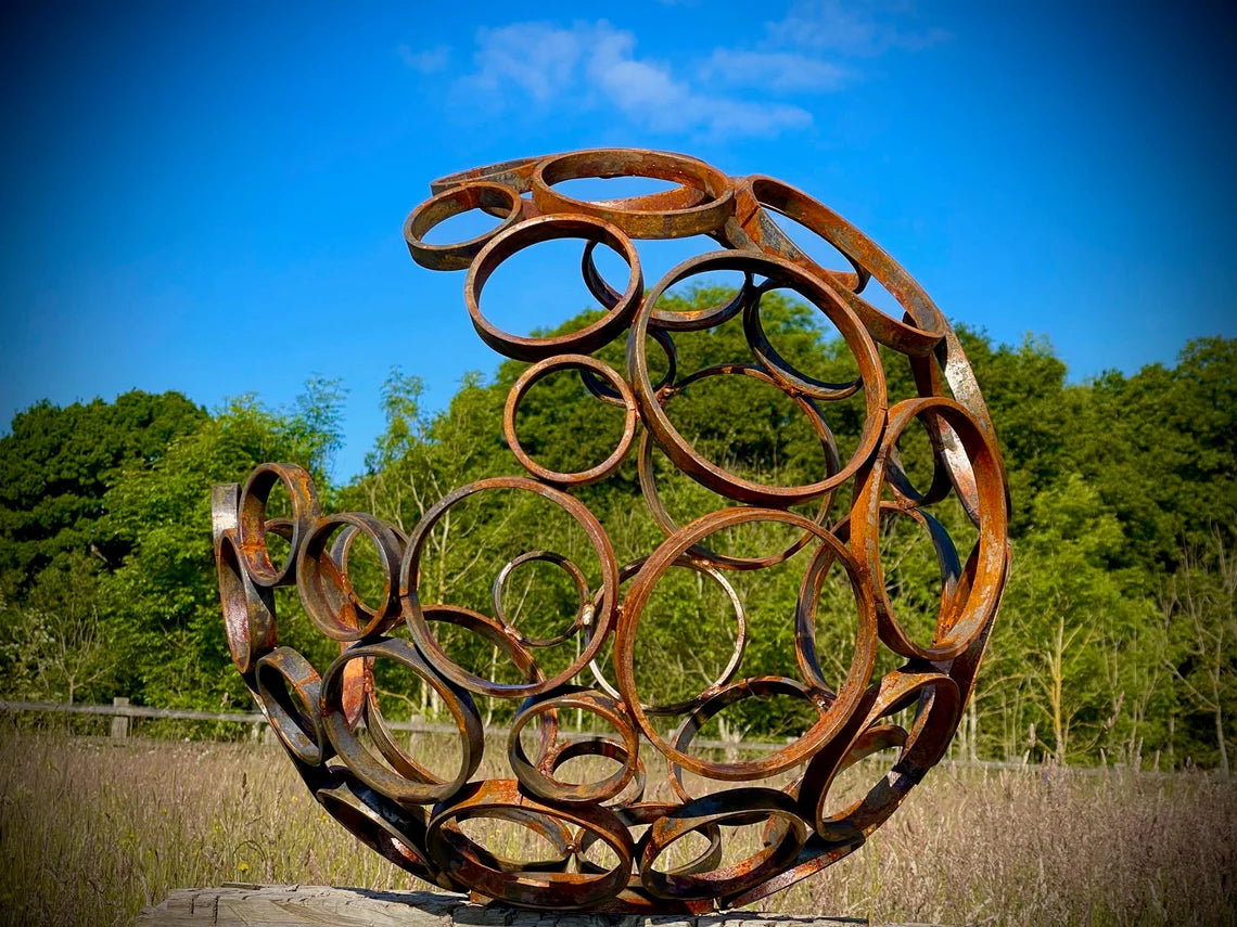 reclaimed metal garden projects